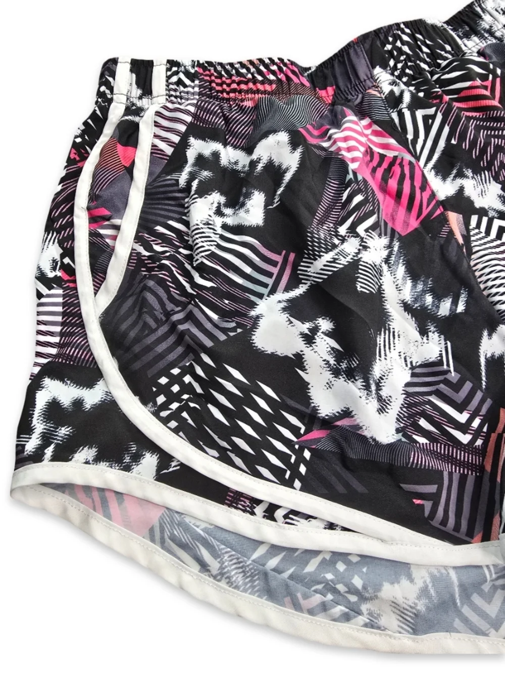 Calvin Klein‎ Black and Pink Graphic Athletic Shorts